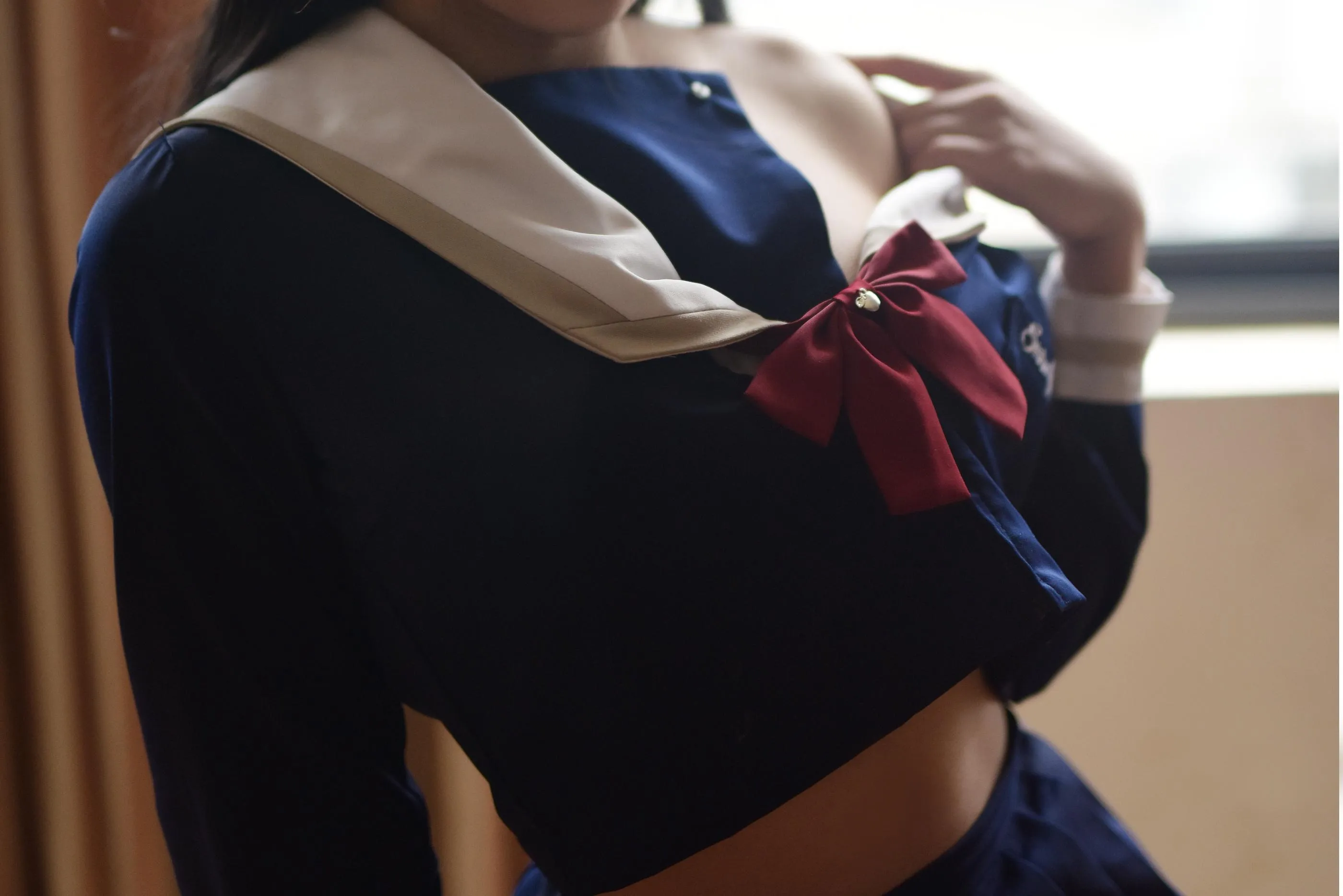 NO.35 九曲Jean-JK露脐制服 [30P]插图6